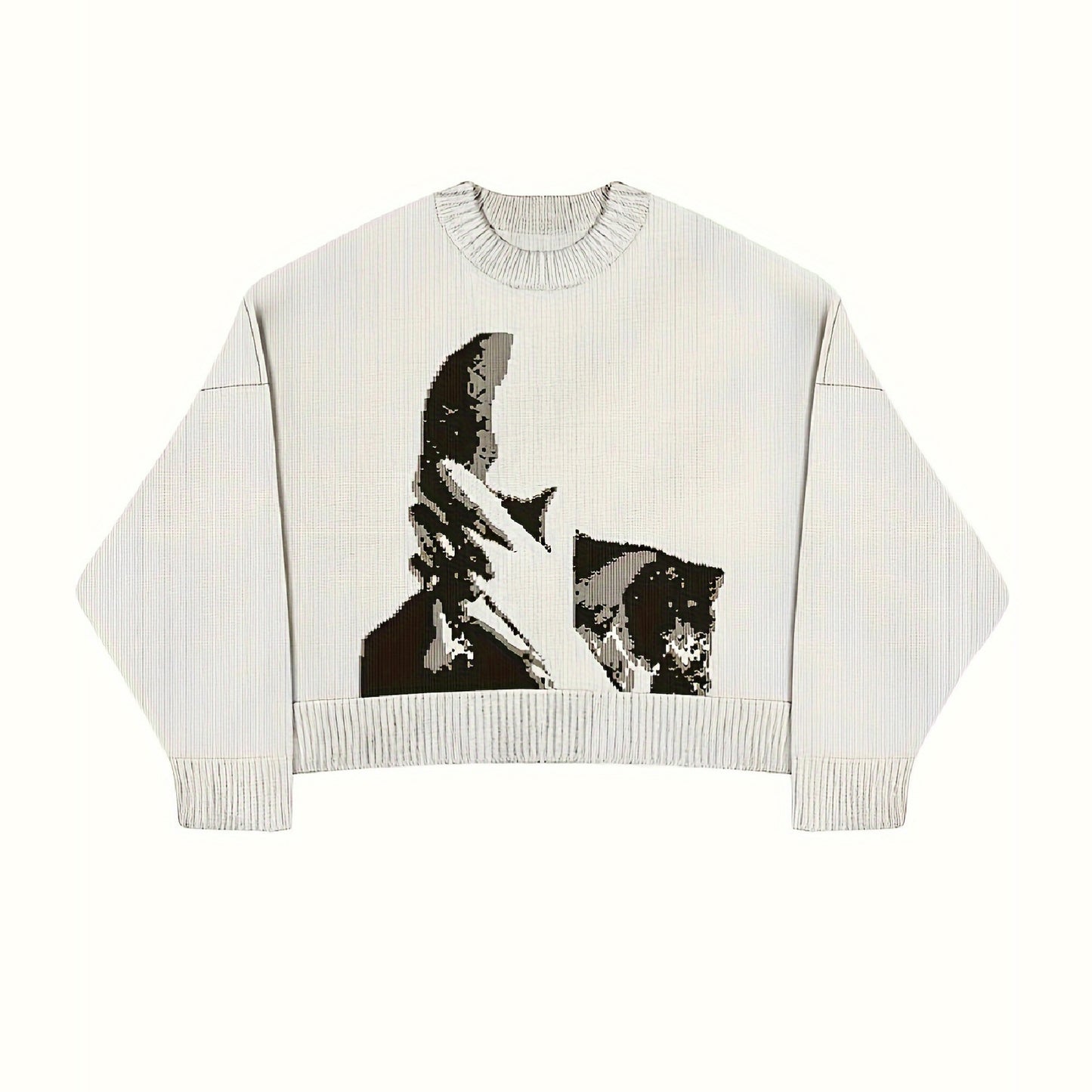Blond Knitted Sweater
