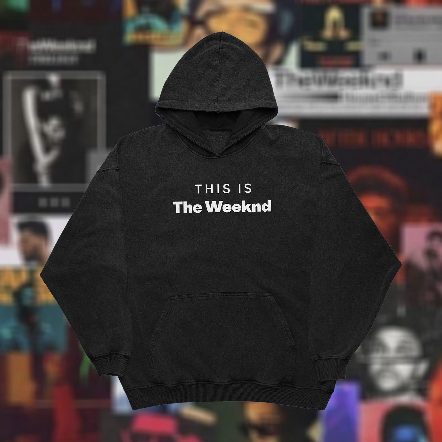 THE WEEKND DISCOGRAPHY HOODIE